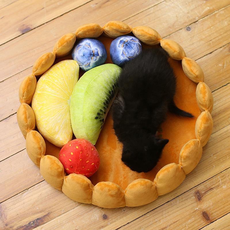 Fruit Tart Bed Pad Keep Warm Kennel Cat Sleep Mat Nest House Warm Removable Cat House Pet Tunnel Bed1
Fruit Tart Bed Pad Keep Warm Kennel Cat Sleep Mat Nest House Warm Removable Cat House Pet Tunnel Bed1