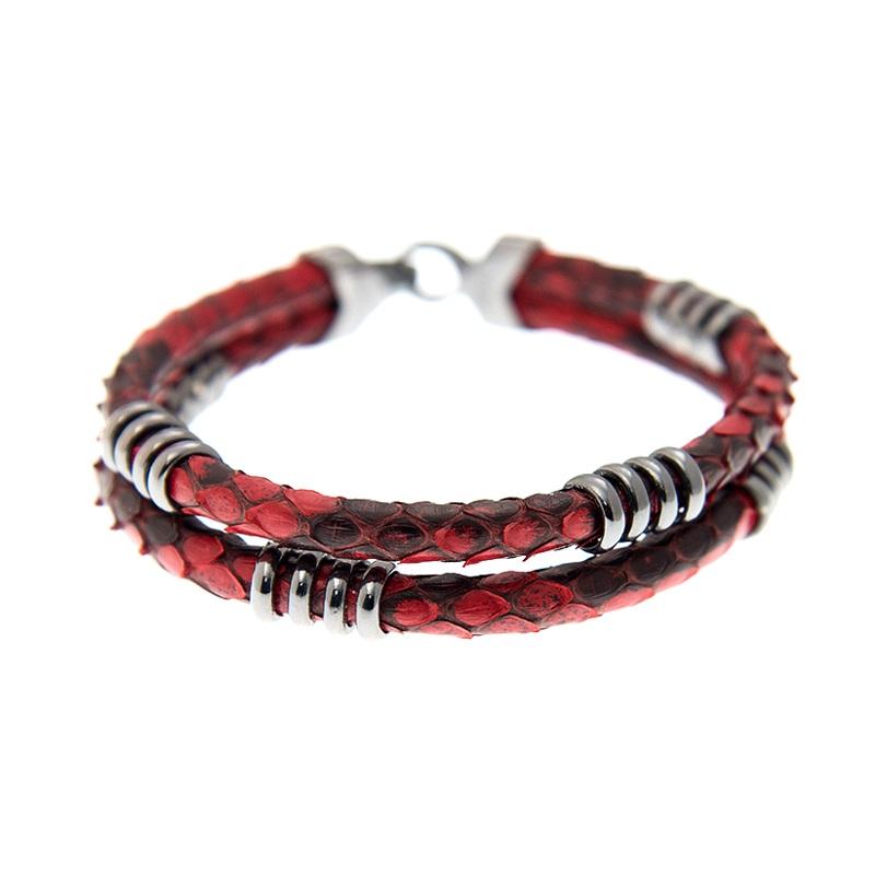 10pcs/lot) Classic Two Hand-wrapped Natural Python Cords Bracelet With Eight Clasp fit Men's Brand Watch Bangle Jewelry B457
10pcs/lot) Classic Two Hand-wrapped Natural Python Cords Bracelet With Eight Clasp fit Men's Brand Watch Bangle Jewelry B457