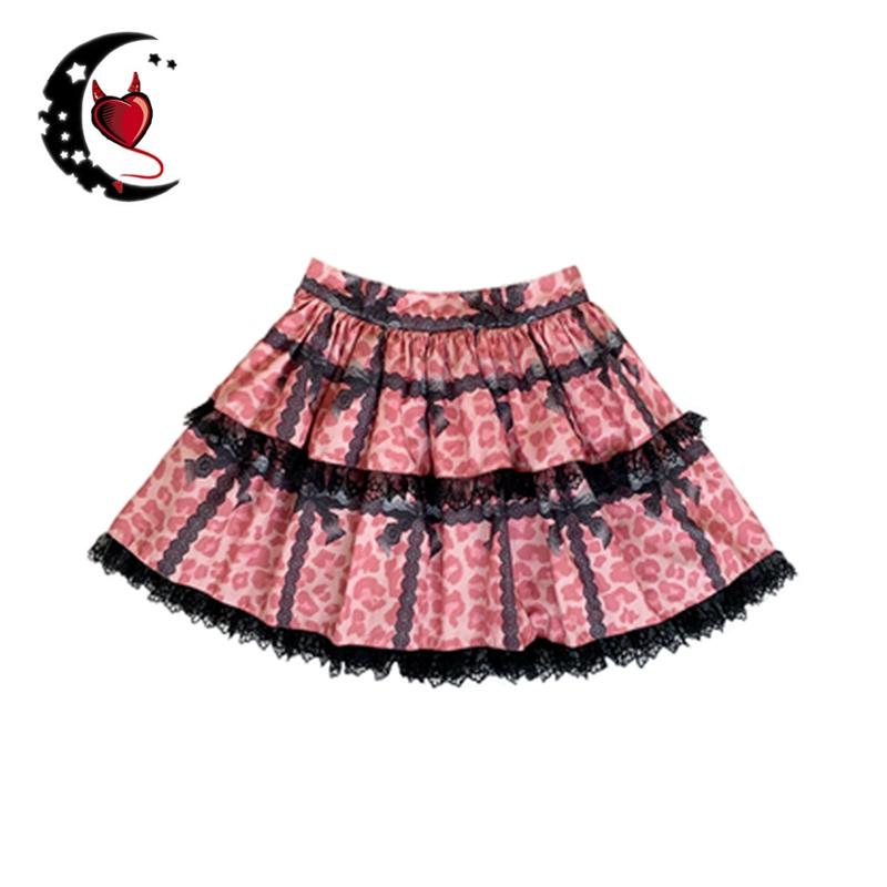 Punk Gothic Women Pink Sexy Leopard Pleated Skirt Japanese Harajuku Girls Lolita High Waist Coke Mini Short Skirt, Only top
Punk Gothic Women Pink Sexy Leopard Pleated Skirt Japanese Harajuku Girls Lolita High Waist Coke Mini Short Skirt, Only top