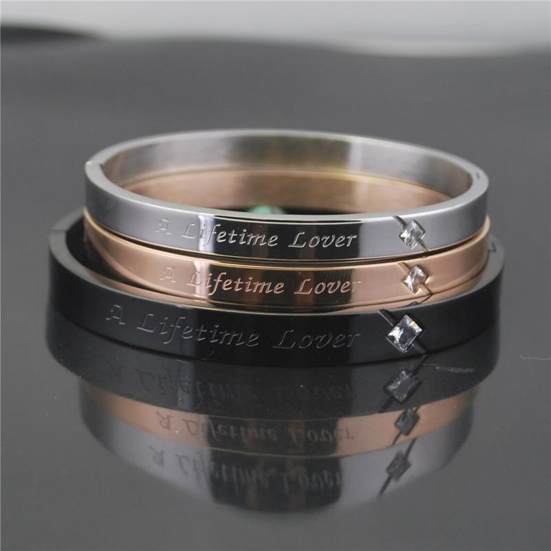 Braided Jewelry Romantic A Lifetime Lover Couples Bracelets For Women Fashion 8mm Stainless Steel Bangles With Cubic Zirconia
Braided Jewelry Romantic A Lifetime Lover Couples Bracelets For Women Fashion 8mm Stainless Steel Bangles With Cubic Zirconia