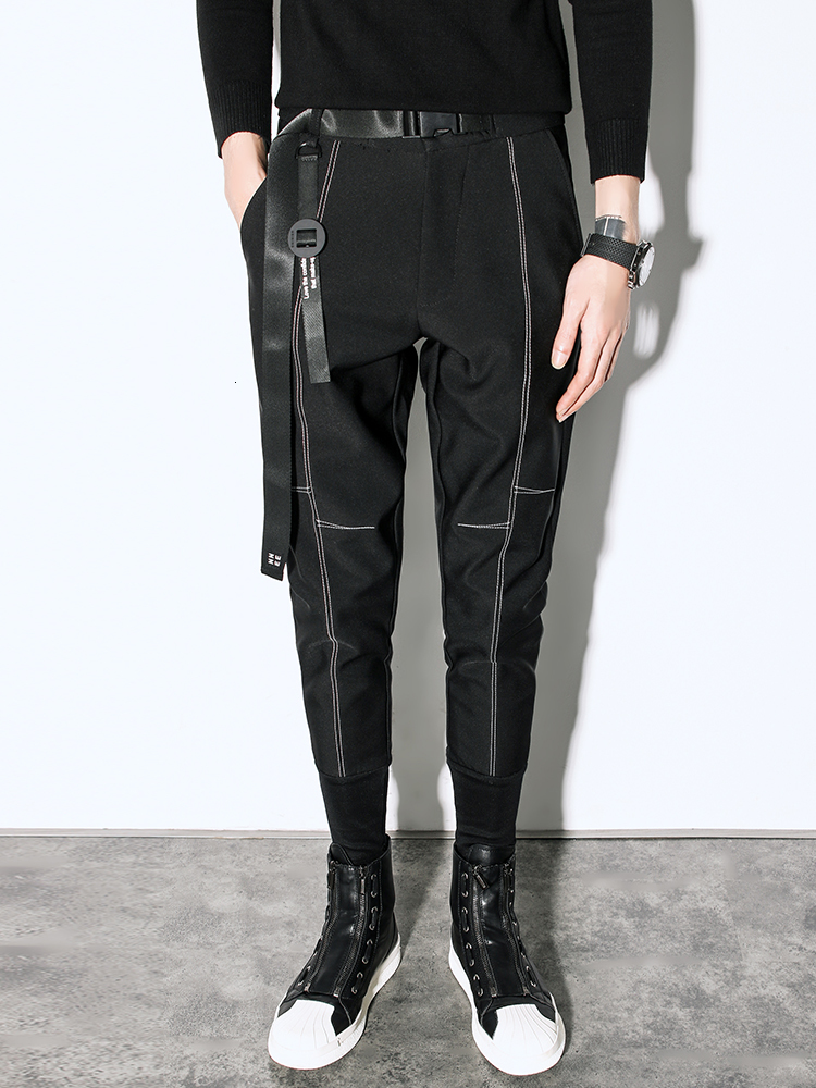 2021 New M-3xl!! Hairstylist Hare Men's Pants Small Leg Edition Han Thin Waist Male Casual Pants. LEXI, Black.
2021 New M-3xl!! Hairstylist Hare Men's Pants Small Leg Edition Han Thin Waist Male Casual Pants. LEXI, Black.