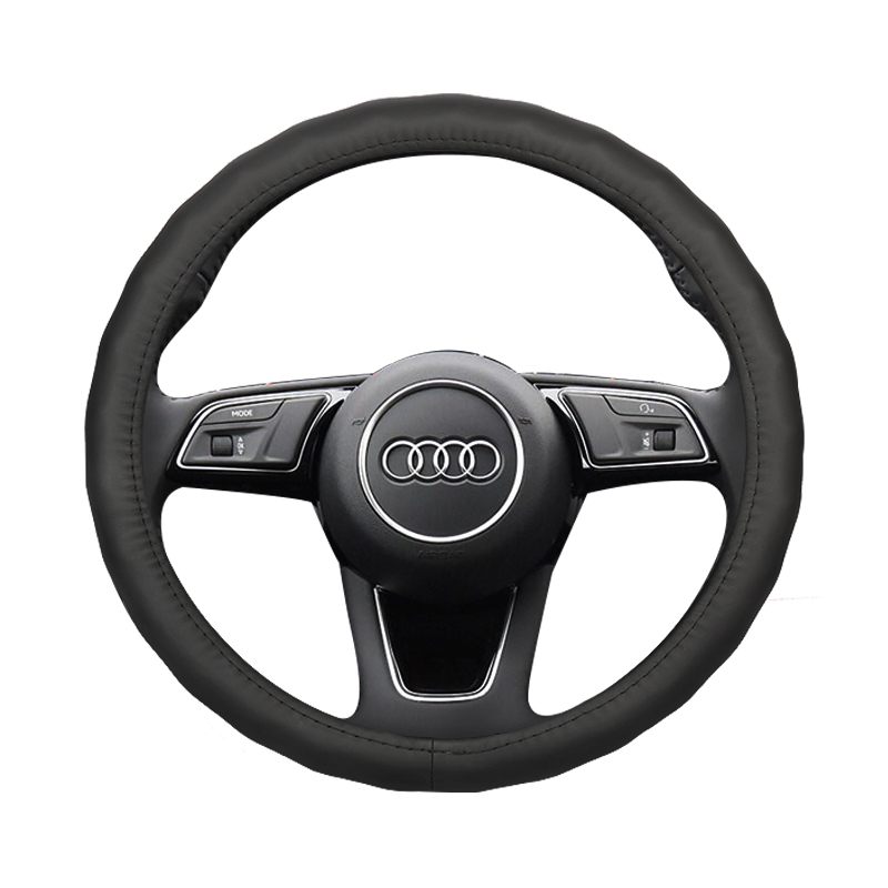 Leather car steering wheel cover For Audi A4L A3 A6L a1 A4 Q5 Q3 q7 Q2L car accessories wheel cover 
Leather car steering wheel cover For Audi A4L A3 A6L a1 A4 Q5 Q3 q7 Q2L car accessories wheel cover