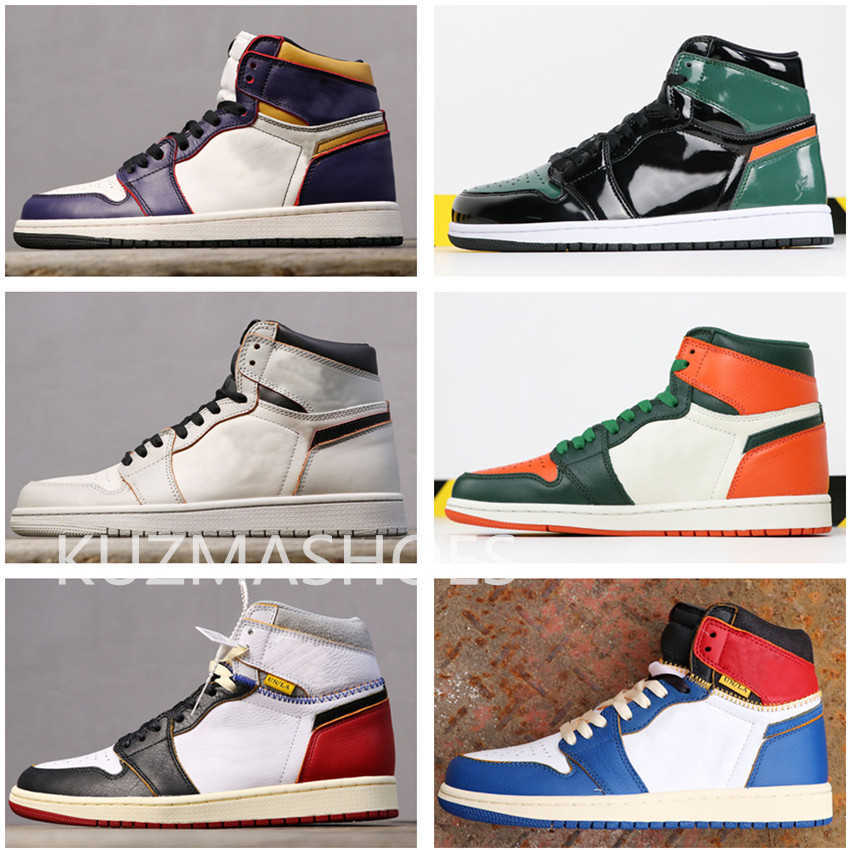 Top Quality Union SB SoleFly x J1 Basketball casual shoes Court Purple Light Bone 1s OG fashion Sneakers Miami Green classic outdoor, Union black 36-46
Top Quality Union SB SoleFly x J1 Basketball casual shoes Court Purple Light Bone 1s OG fashion Sneakers Miami Green classic outdoor, Union black 36-46