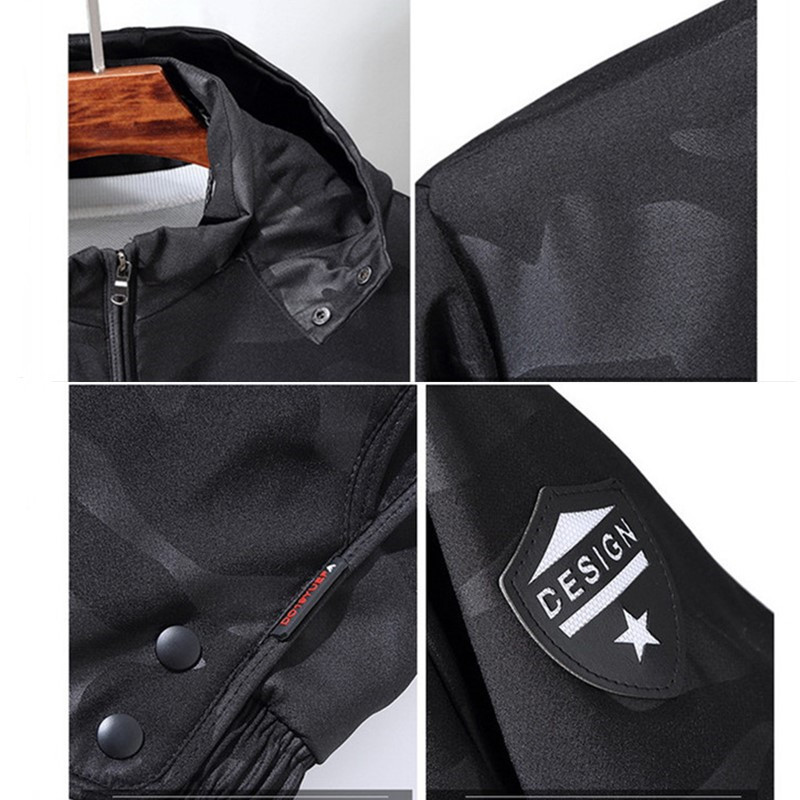 Outdoor Jacket 150KG Black Large Sizes Plus 6XL 7XL 8XL 9XL 10XL Mens Coats Hooded Removed Man Spring Autumn Camo Blue Hoodies 201218