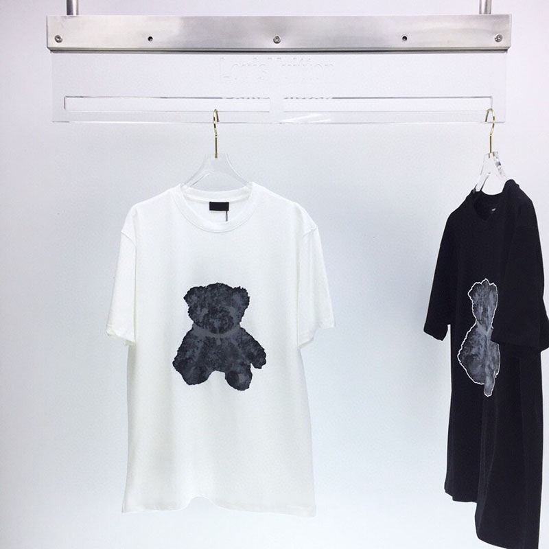 Europe Spring Summer reflective bear lovely cotton t shirt Tee two sides print Men Women Casual Tshirt, White;black
Europe Spring Summer reflective bear lovely cotton t shirt Tee two sides print Men Women Casual Tshirt, White;black
