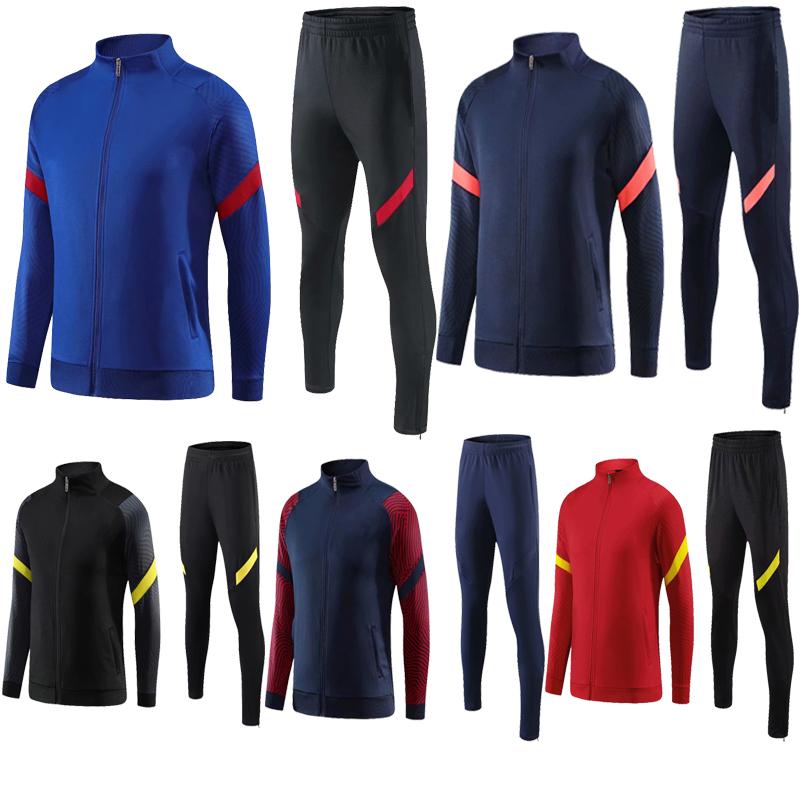 men long sleeve red jacket set adult tracksuit set navy blue sport uniform black running Loose coat DIY name OEM number, Black 072
men long sleeve red jacket set adult tracksuit set navy blue sport uniform black running Loose coat DIY name OEM number, Black 072