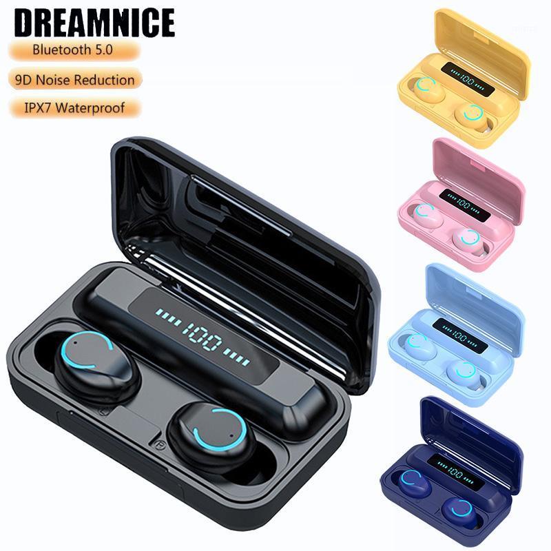 TWS Bluetooth 5.0 Earbuds Waterproof Headphones Bluetooth Noise Cancelling Wireless Earphones HD Call Wireless Headset1, Black
TWS Bluetooth 5.0 Earbuds Waterproof Headphones Bluetooth Noise Cancelling Wireless Earphones HD Call Wireless Headset1, Black