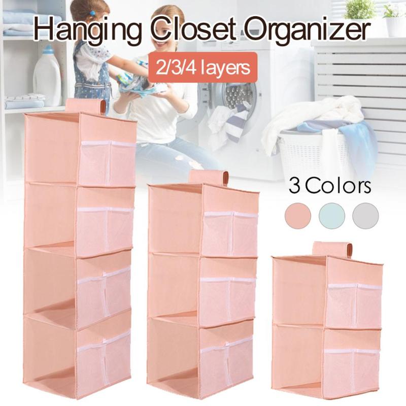 Multi-layer Wardrobe Closet Foldable Storage Bag Rack Hanging Closet Storage Used For Home Organizing Bra Clothes Bag, Pink 2-shelf
Multi-layer Wardrobe Closet Foldable Storage Bag Rack Hanging Closet Storage Used For Home Organizing Bra Clothes Bag, Pink 2-shelf