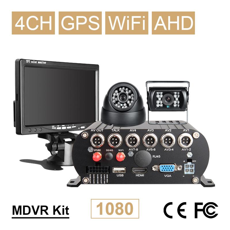 7Inch Car Monitor+2Pcs 2.0Mp Night Vision Camera +4CH Wifi GPS Hard Disk HDD Loop Record I/O Alarm Real Time Mdvr Car Dvr Kits
7Inch Car Monitor+2Pcs 2.0Mp Night Vision Camera +4CH Wifi GPS Hard Disk HDD Loop Record I/O Alarm Real Time Mdvr Car Dvr Kits