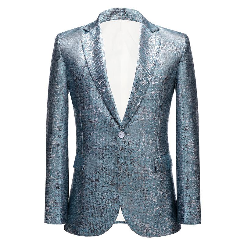 Blazers Slim Party Men Prom Costume Stage Glossy Casual Suit Jackets Performance Ball Nightclub Bar Host Singer Dancer Banquet, As picture
Blazers Slim Party Men Prom Costume Stage Glossy Casual Suit Jackets Performance Ball Nightclub Bar Host Singer Dancer Banquet, As picture