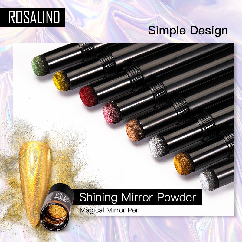 ROSALIND Magic Mirror Nail Glitter Powder Fine Chrome Pigment Nail Art DIY Acrylic Powder With Brush
ROSALIND Magic Mirror Nail Glitter Powder Fine Chrome Pigment Nail Art DIY Acrylic Powder With Brush