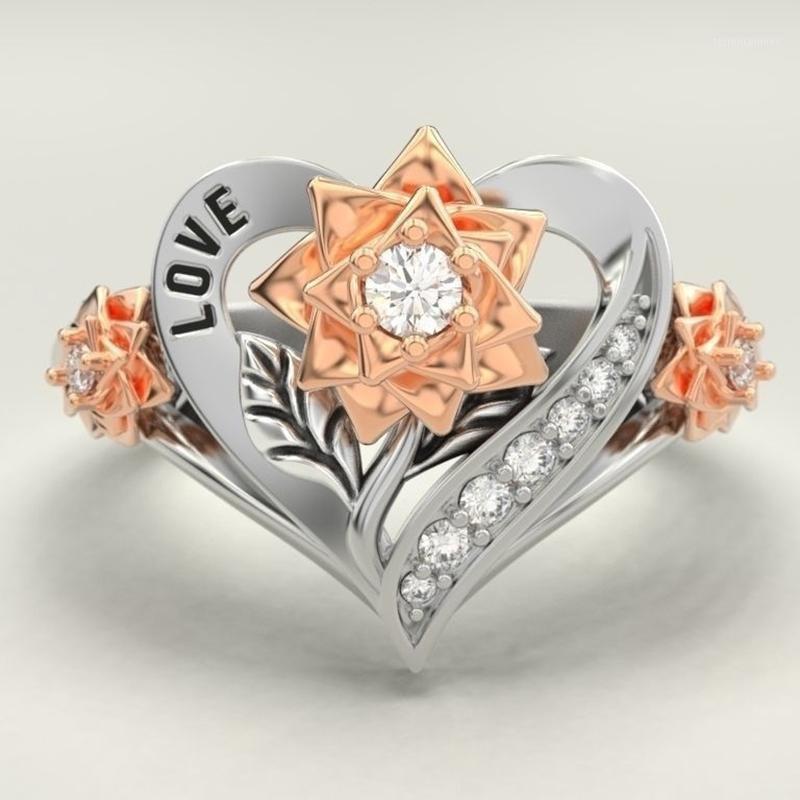 Wedding Rings Fashion Heart Rose Flower Engagement Ring Austrian Crystal Bride For Women Valentine's Day1
Wedding Rings Fashion Heart Rose Flower Engagement Ring Austrian Crystal Bride For Women Valentine's Day1
