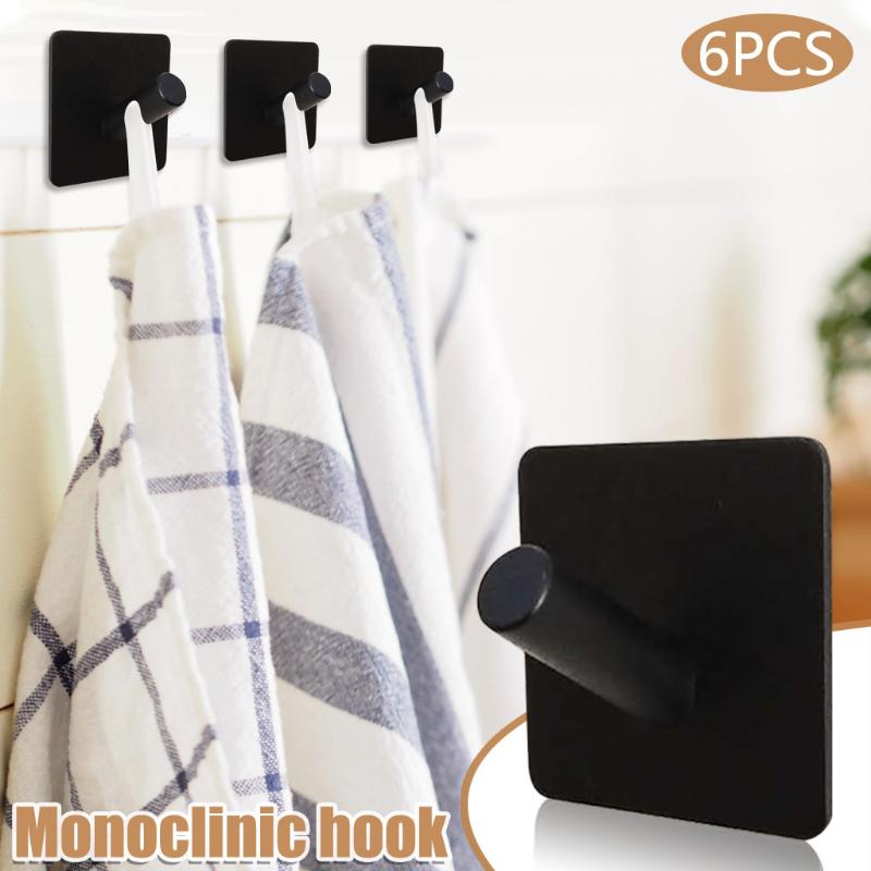 6pcs Kitchen Hooks Creative Sticky Punch-Free Self Adhesive Clothes Keys Hook Hanging Stainless Steel Storage Rack Holder #730
6pcs Kitchen Hooks Creative Sticky Punch-Free Self Adhesive Clothes Keys Hook Hanging Stainless Steel Storage Rack Holder #730
