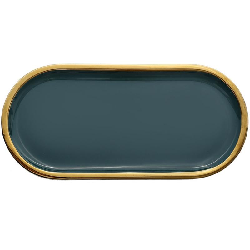 Ceramic Marble Storage Tray Europe Fruit Breakfast Oval Plate Jewelry Tray Dessert Dish Decoration
Ceramic Marble Storage Tray Europe Fruit Breakfast Oval Plate Jewelry Tray Dessert Dish Decoration