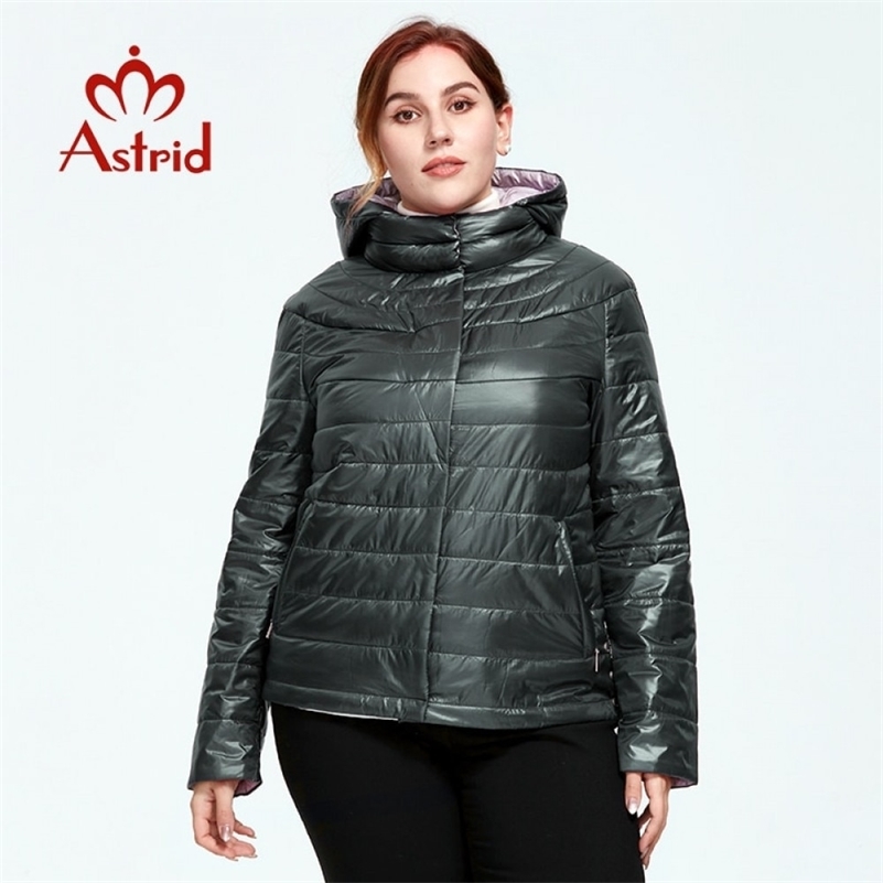Astrid New Autumn Winter Women's coat women Windproof warm parka fashion thin Jacket hood large sizes female clothing 9299 201217