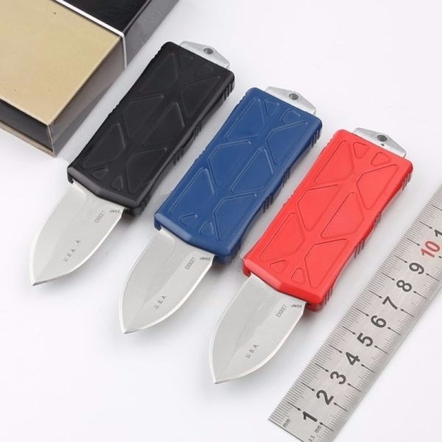 Mict Exocet Tri-colors Flying Fish 5cr15mov Double Action Tactical Folding automatic auto Edc Knife Camping Knife Hunting Knives Xmas Gift
Mict Exocet Tri-colors Flying Fish 5cr15mov Double Action Tactical Folding automatic auto Edc Knife Camping Knife Hunting Knives Xmas Gift