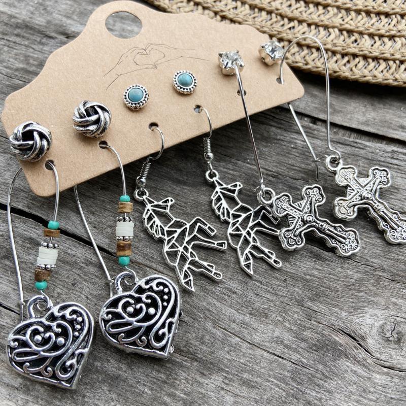 6pair/set Bohemia Vintage Earring for Women Ethnic Style Handmade Thread Tassel Earrings Sets Boho Jewelry1
6pair/set Bohemia Vintage Earring for Women Ethnic Style Handmade Thread Tassel Earrings Sets Boho Jewelry1