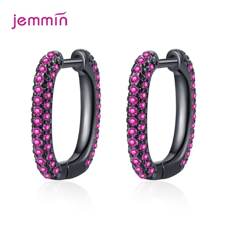 New 925 Sterling Silver Earrings For Women Geometric Rectangle Women Black Platinum Hoop Earring Fashion Korea Jewelry 2021 New
New 925 Sterling Silver Earrings For Women Geometric Rectangle Women Black Platinum Hoop Earring Fashion Korea Jewelry 2021 New