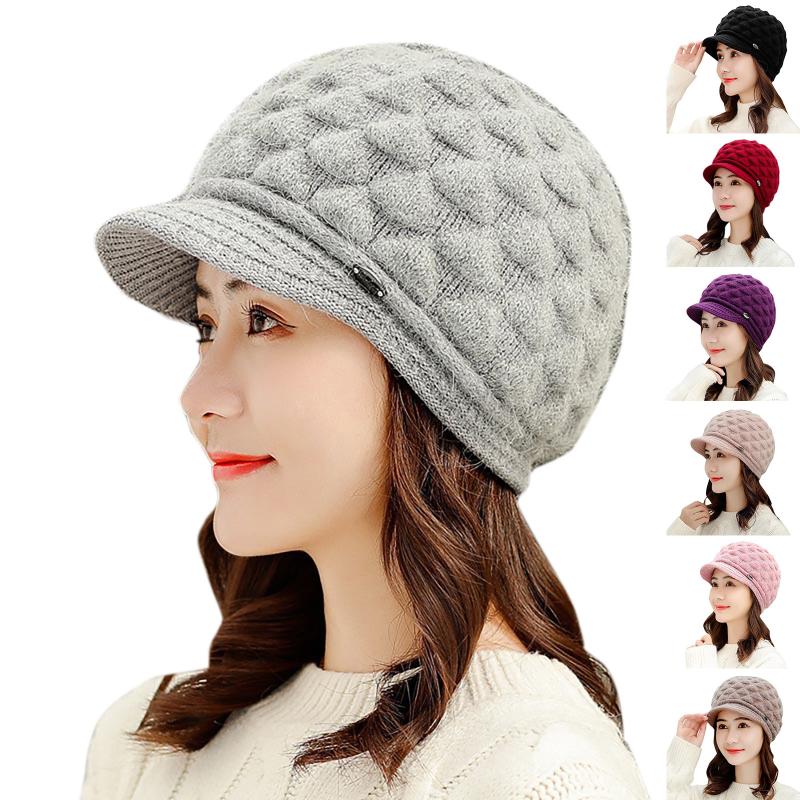 Winter Hats For Women Girls Autumn Knitted Cap Bonnet Beanie Caps Gorra De Mujer Outdoor Windproof Female Hat Skullies Beanies, Black
Winter Hats For Women Girls Autumn Knitted Cap Bonnet Beanie Caps Gorra De Mujer Outdoor Windproof Female Hat Skullies Beanies, Black