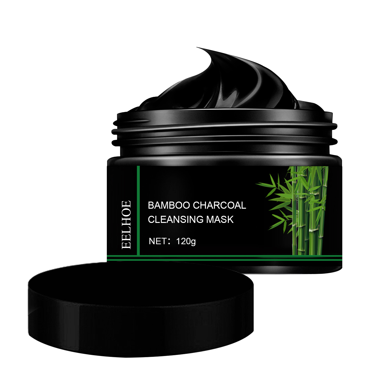 Free freight eelhoe Hand pulled noodle black head paste nose paste clean mask mud shrink pores clean