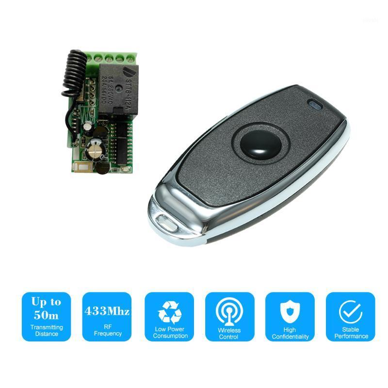 433Mhz DC 12V Universal RF Remote Control Switch Relay Receiver Module Mini 1CH Wireless Control Switch Remote Controls1
433Mhz DC 12V Universal RF Remote Control Switch Relay Receiver Module Mini 1CH Wireless Control Switch Remote Controls1