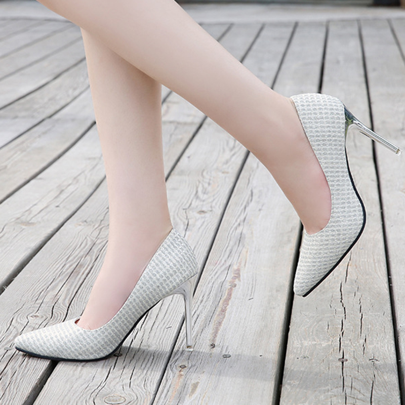 High pumps plus size 35-44 fashion shoes sequins women's cloth 10cm design heels ladies make shoe bombs, Silver
High pumps plus size 35-44 fashion shoes sequins women's cloth 10cm design heels ladies make shoe bombs, Silver
