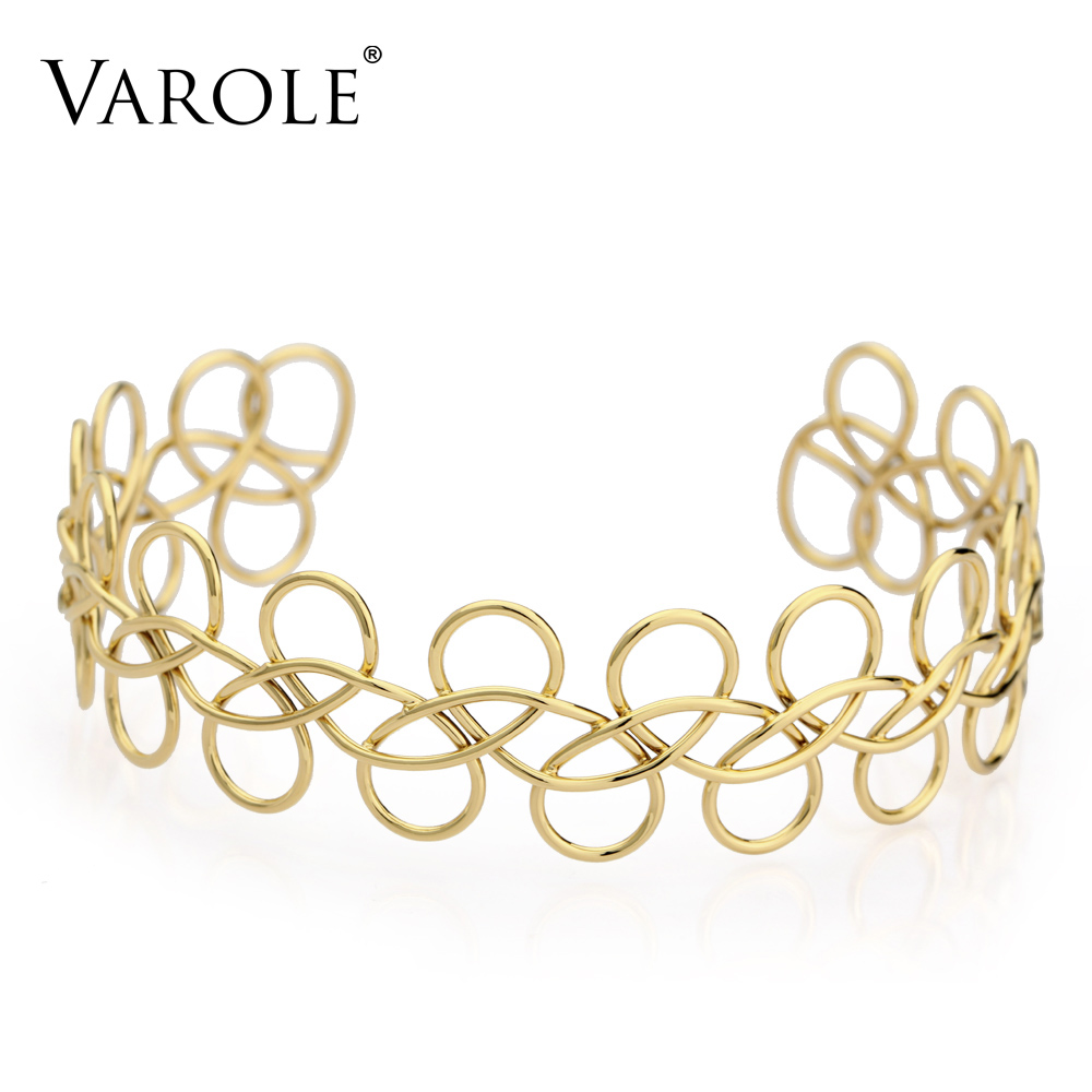 VAROLE Gothic Choker Hollow Out Metal Wire Woven Necklaces for Women Chocker Love Accessories Statement Necklace Bride Collier
VAROLE Gothic Choker Hollow Out Metal Wire Woven Necklaces for Women Chocker Love Accessories Statement Necklace Bride Collier