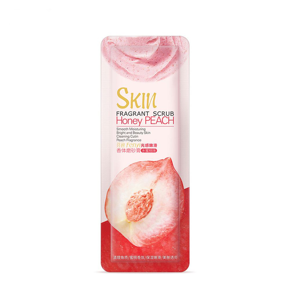 Portable Peach Body Scrub Cream Face Scrub Cleansing Whitening Go Cutin Dead Skin Treatment Acne Moisturizing Body Care
Portable Peach Body Scrub Cream Face Scrub Cleansing Whitening Go Cutin Dead Skin Treatment Acne Moisturizing Body Care