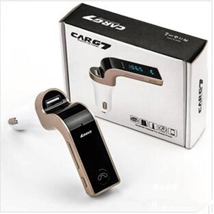 Car Wireless Bluetooth MP3 FM Transmitter Modulator 2.1A Car Charger Wireless Kit Support Hands-free G7 With USB Car Charger With Package
Car Wireless Bluetooth MP3 FM Transmitter Modulator 2.1A Car Charger Wireless Kit Support Hands-free G7 With USB Car Charger With Package
