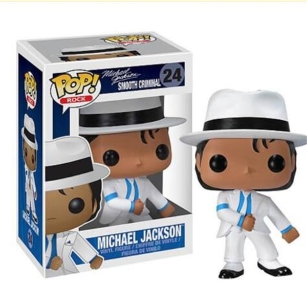 Funko POP BEAT IT MICHAEL Popular Music Star PVC Action Figure Collection Model Children Toys for Kids Birthday Gift C1118