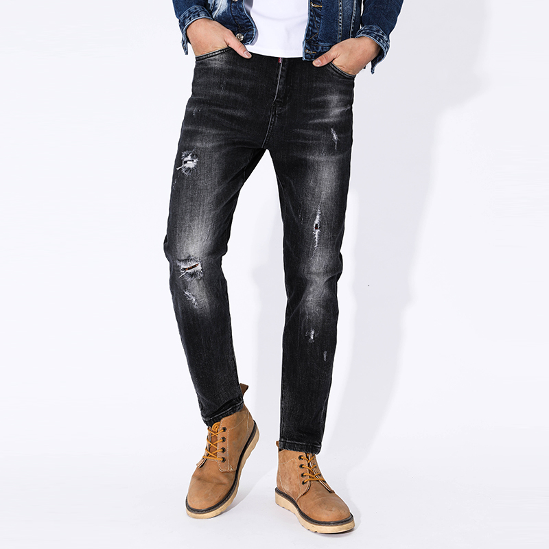 2021 Black Male Jeans, Skinny Jeans a Hip Pattern in Winter BT1S 
2021 Black Male Jeans, Skinny Jeans a Hip Pattern in Winter BT1S