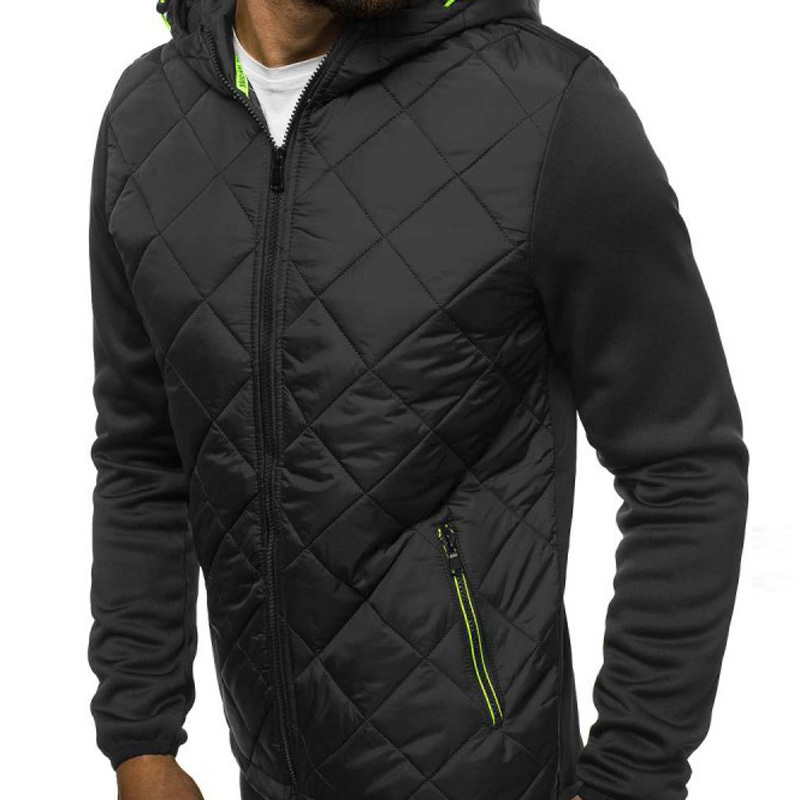 2020 new casual male fashion long sleeve with hoodie cardigan sweater spell plaid sport jacket my115 UTKT, Dark grey
2020 new casual male fashion long sleeve with hoodie cardigan sweater spell plaid sport jacket my115 UTKT, Dark grey