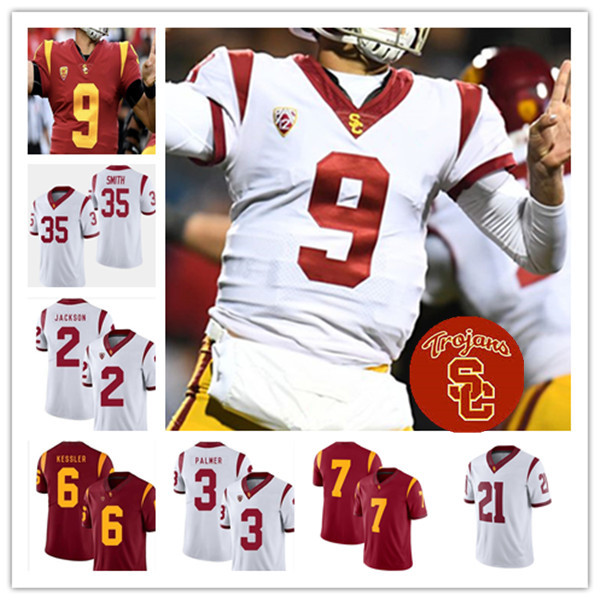 Custom College USC Trojans Football Jersey Reggie Bush Troy Polamalu Smith-Schuster Kedon Slovis Drake London Tyler Vaughns Vavae Malepeai, Men wine red with 150th
Custom College USC Trojans Football Jersey Reggie Bush Troy Polamalu Smith-Schuster Kedon Slovis Drake London Tyler Vaughns Vavae Malepeai, Men wine red with 150th