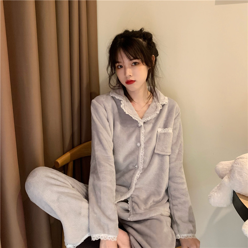 2021 New Pajamas for Fancy Women Loungewear Autumn Lace Velo Pjs Set Two Fashion Pieces Long Sleeves Tops and Pajama Pants NOJT, Black
2021 New Pajamas for Fancy Women Loungewear Autumn Lace Velo Pjs Set Two Fashion Pieces Long Sleeves Tops and Pajama Pants NOJT, Black