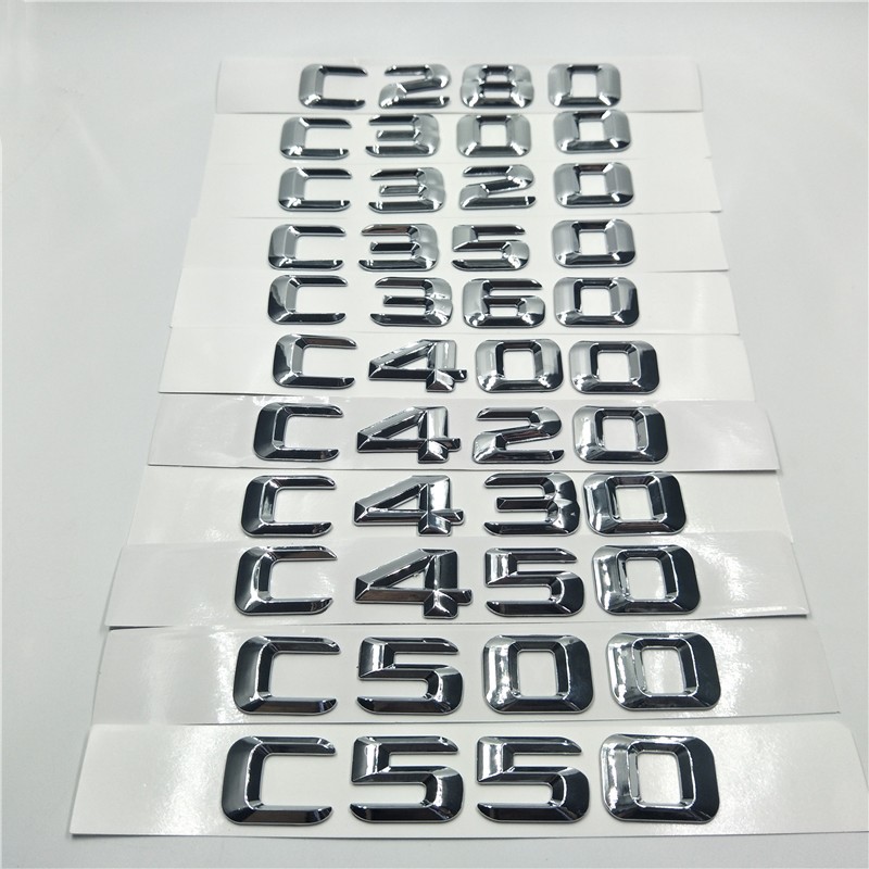 Rear Trunk Lid Logo Emblem Number Letters For Mercedes Benz C Class C280 C300 C320 C350 C360 C400 C420 W203 W204 W211 W205
Rear Trunk Lid Logo Emblem Number Letters For Mercedes Benz C Class C280 C300 C320 C350 C360 C400 C420 W203 W204 W211 W205