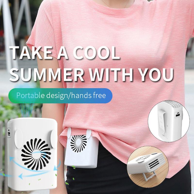 USB Rechargeable Hang up the Waist Halter Convenient Fan Air Conditioning Fan Portable Bladeless #YL10
USB Rechargeable Hang up the Waist Halter Convenient Fan Air Conditioning Fan Portable Bladeless #YL10