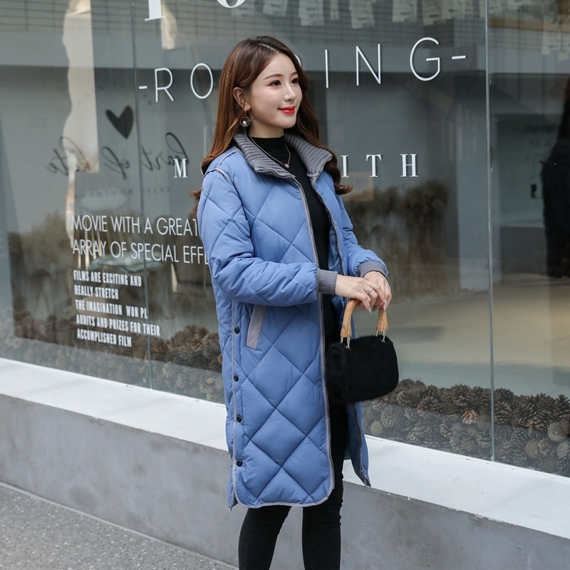 Coats Wadded Ladies Warm Cotton Padded Outwear Stand Collar Winter Jacket Women Coat Parkas Chaqueta Mujer 201202