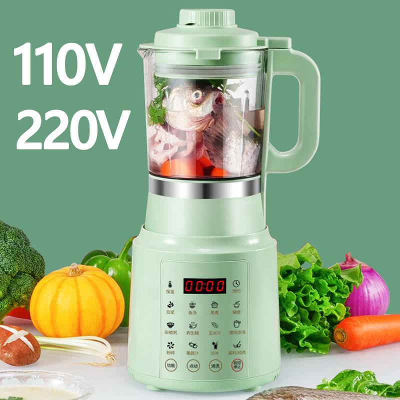 110V/220V Soymilk Machine Soy Milk Maker Soya-Bean Milk Electric Juicer Blender Rice Paste Maker Filter-free 800ml
110V/220V Soymilk Machine Soy Milk Maker Soya-Bean Milk Electric Juicer Blender Rice Paste Maker Filter-free 800ml