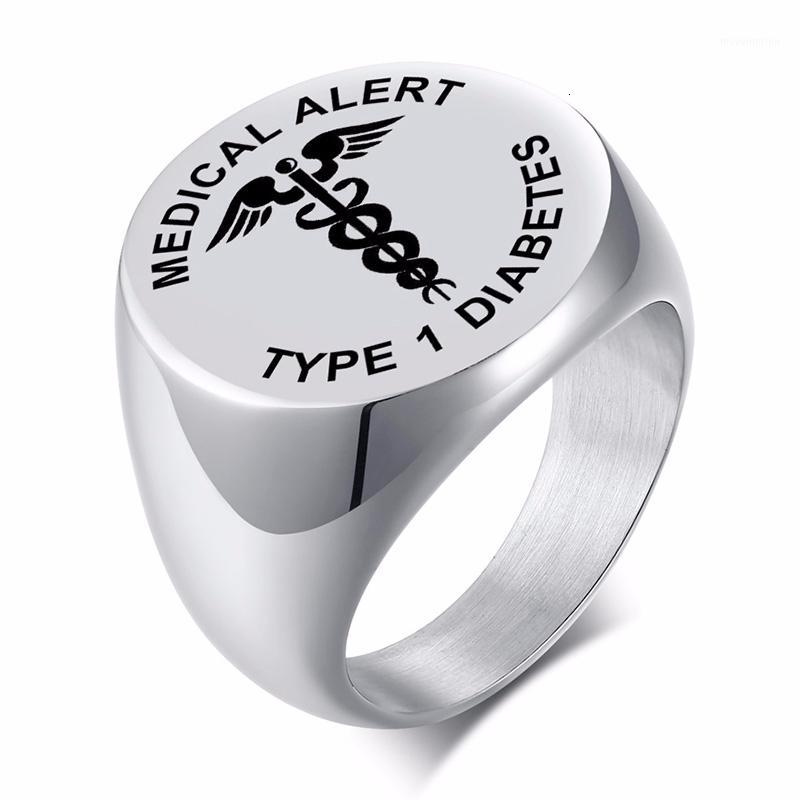 ALERT SIGNET RING FOR MEN TYPE 1 DIABETES ID EMERGENCY DIABETIC 2 RING STAINLESS STEEL JEWELRY1
ALERT SIGNET RING FOR MEN TYPE 1 DIABETES ID EMERGENCY DIABETIC 2 RING STAINLESS STEEL JEWELRY1