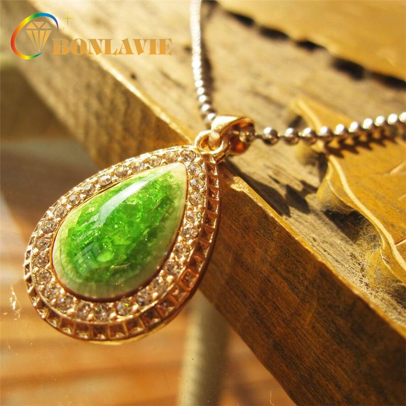 Chains Women's Jewelry Wholesale Vintage Ceramic Necklace Green Blue Cracks Water Drop Pendants For Girls
Chains Women's Jewelry Wholesale Vintage Ceramic Necklace Green Blue Cracks Water Drop Pendants For Girls