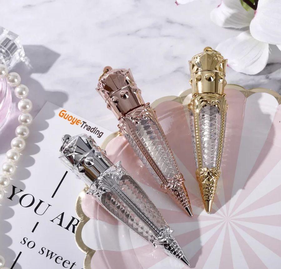 Lip Glaze Bottle Tapered Laser Carving Lip Tube Lip Gloss Empty Tube Capacity 5ml Elegant And Beautiful Cosmeti jllLur ladyshome
Lip Glaze Bottle Tapered Laser Carving Lip Tube Lip Gloss Empty Tube Capacity 5ml Elegant And Beautiful Cosmeti jllLur ladyshome