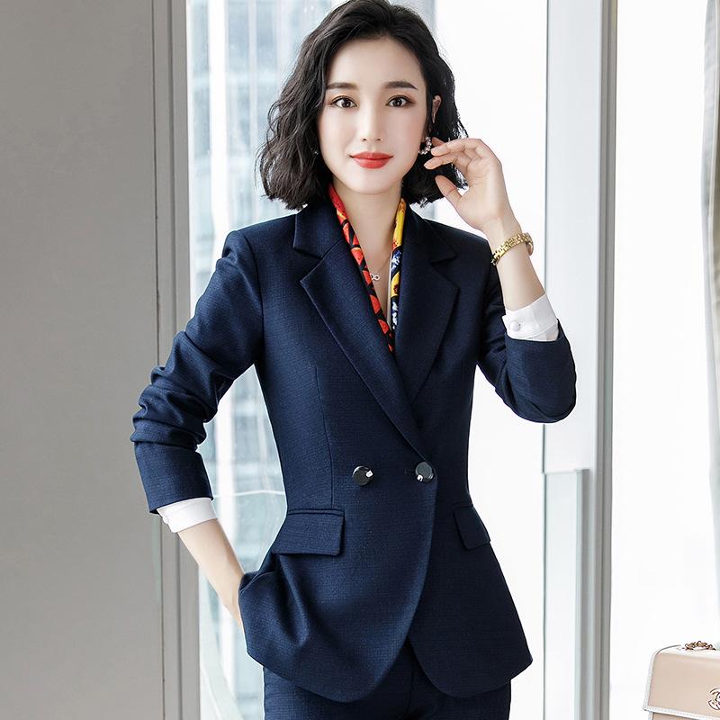 2020 New Autumn and Winter Women' Professional Wear Casual Office Sets Double Breasted Ladies Jacket Two-piece Fashion Trousers, Blazer pants-a
2020 New Autumn and Winter Women' Professional Wear Casual Office Sets Double Breasted Ladies Jacket Two-piece Fashion Trousers, Blazer pants-a