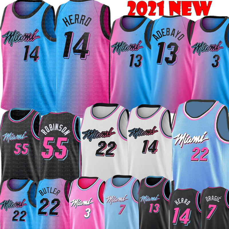 New Tyler 14 Herro Bam 13 Adebayo Jersey Jimmy 22 Butler Dwyane 3 Wade Jerseys 55 Robinson Goran 7 Dragic Basketball Jerseys, +patch
New Tyler 14 Herro Bam 13 Adebayo Jersey Jimmy 22 Butler Dwyane 3 Wade Jerseys 55 Robinson Goran 7 Dragic Basketball Jerseys, +patch
