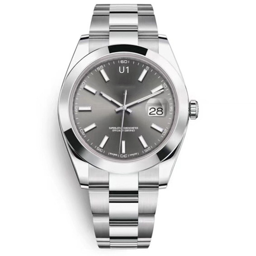 U1 Factory ST9 Gray Watch Smooth Bezel Automatic Movement 40MM Men Watches Stainless Steel Mens Wristwatches, No send watch for shipping
U1 Factory ST9 Gray Watch Smooth Bezel Automatic Movement 40MM Men Watches Stainless Steel Mens Wristwatches, No send watch for shipping