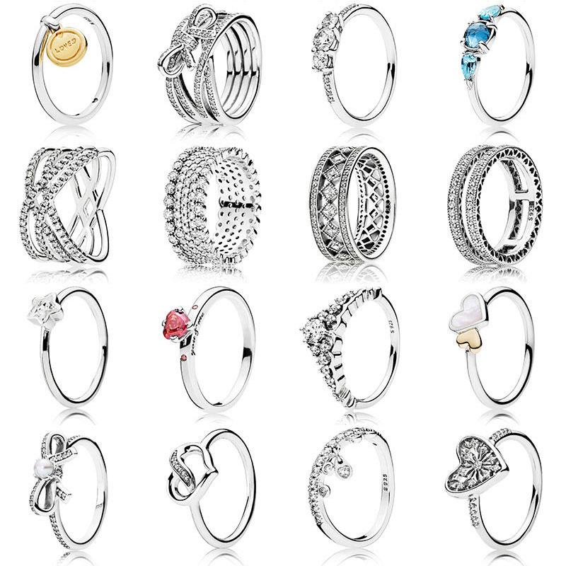 1 Pcs For Women 925 Sterling Silver Rings Bow Love Heart Pearl Star Crystal Finger Ring For Wedding Jewelry
1 Pcs For Women 925 Sterling Silver Rings Bow Love Heart Pearl Star Crystal Finger Ring For Wedding Jewelry