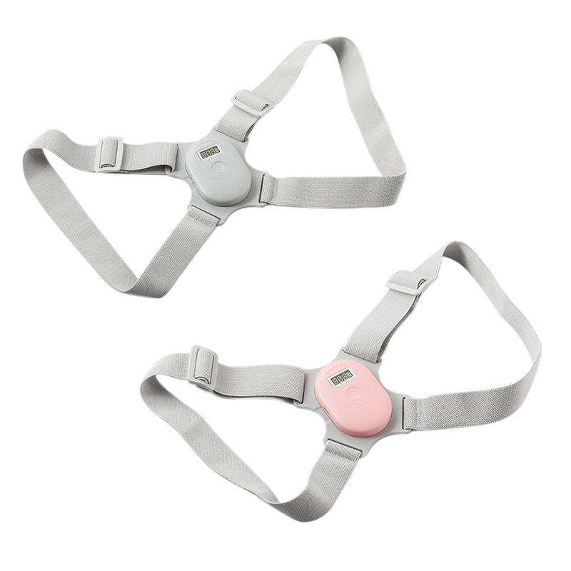 Adjustable Smart Back Posture Corrector Adult Back Brace Support Belt Shoulder Training Belt Correctionr, Gray white
Adjustable Smart Back Posture Corrector Adult Back Brace Support Belt Shoulder Training Belt Correctionr, Gray white