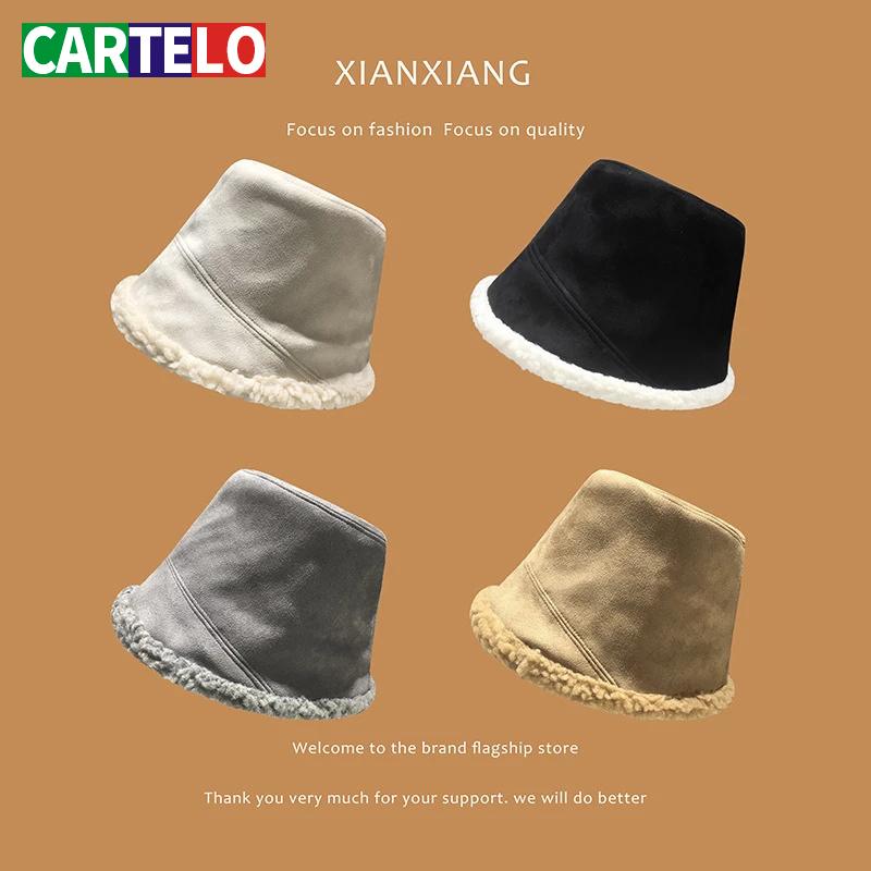 Japanese designer lamb cashmere fisherman hat Korean suede thermal basin hat web celebrity face bucket, G7-black
Japanese designer lamb cashmere fisherman hat Korean suede thermal basin hat web celebrity face bucket, G7-black