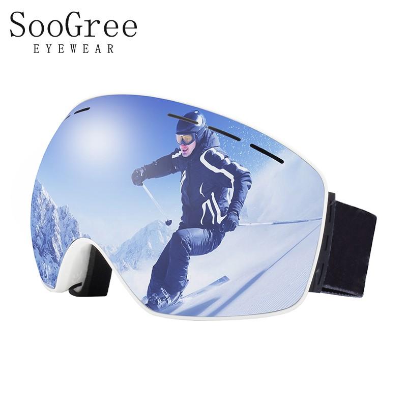 SooGree Ski Snowboard Goggles,Snow Glasses Clear Anti Fog UV Protection Extra Lenses for Men Women Winter Skiing Outdoor Sport, White;black
SooGree Ski Snowboard Goggles,Snow Glasses Clear Anti Fog UV Protection Extra Lenses for Men Women Winter Skiing Outdoor Sport, White;black