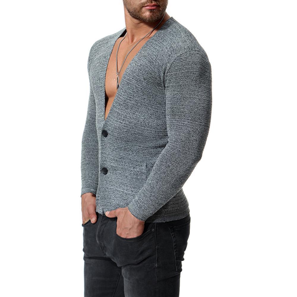 Men Autumn Sweater Warm Collar Pullover Casual Sweaters 201117