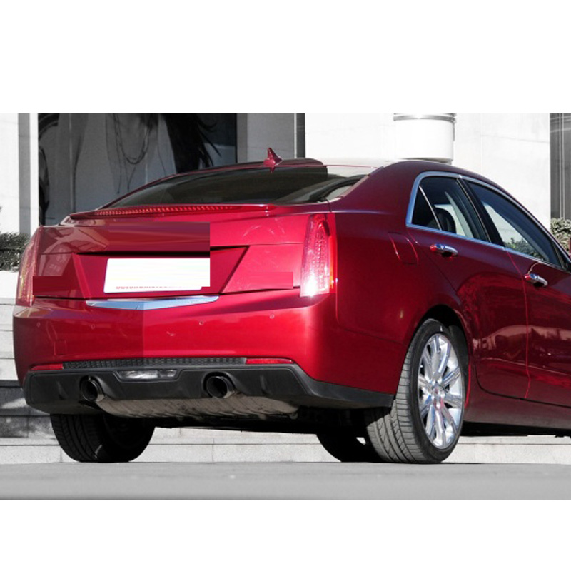 For Cadillac ATS 2013-2022 Car Auto vehicle Black Rear Trunk Cargo Baggage Organizer Storage Nylon Plain Vertical Seat Net